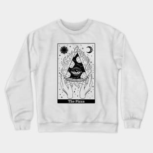 Pizza Tarot Reading Crewneck Sweatshirt